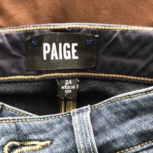 Paige Denim, Hoxton ankle size 24